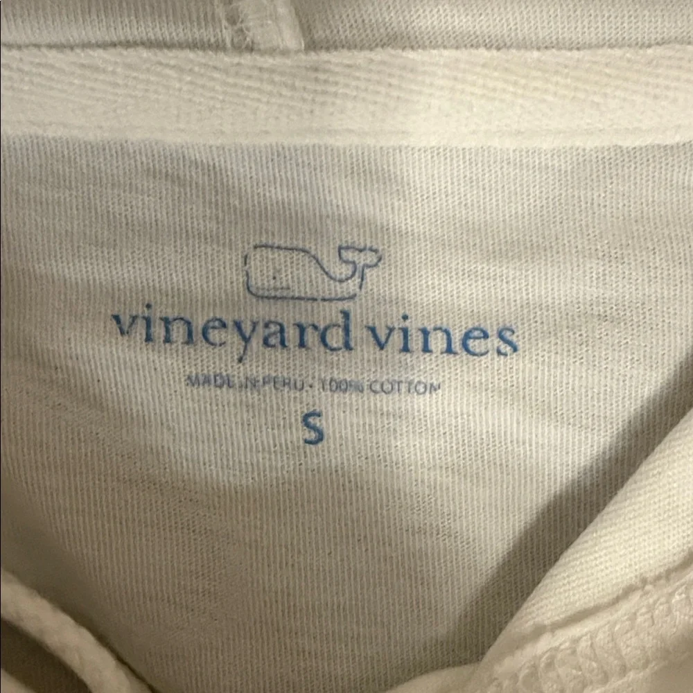 Vineyard Vines White Long Sleeve Tee with Logo - Picture 6 of 6